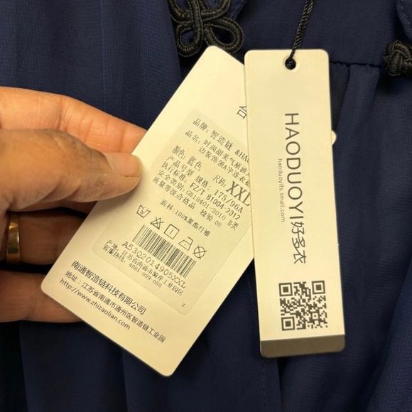 HaoDuoYi  Sheer Maxi Dress Duster XXL Witchy Goth Fairy Vamp Lingerie RUNS SMALL - Picture 3 of 11